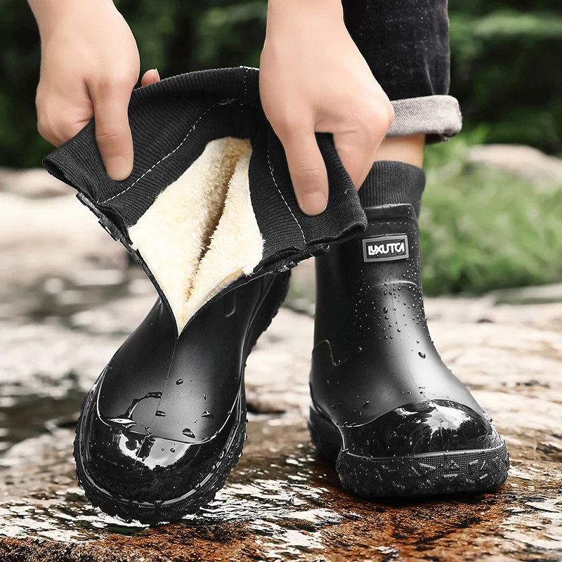 Fishing Socks - Botas de Invierno Impermeables para Hombre,