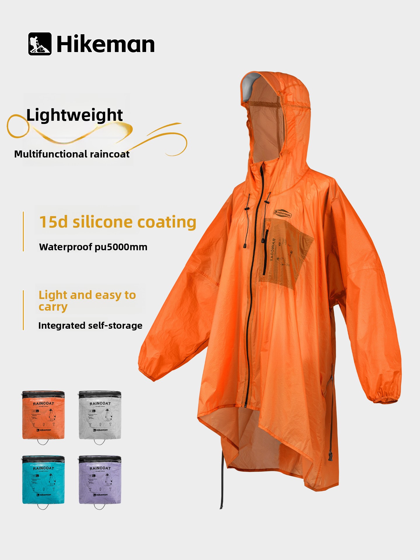 Fishing Rain Suit - Traje Impermeable Ligero de una Pieza