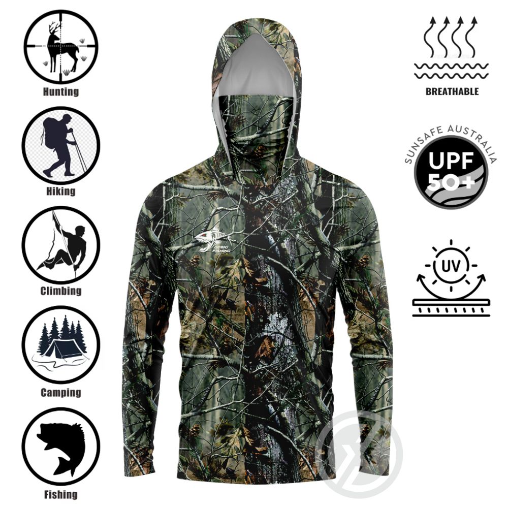 Camisa de Pesca con Capucha UP - Fishing Shirt Uv Protection reseña y precio