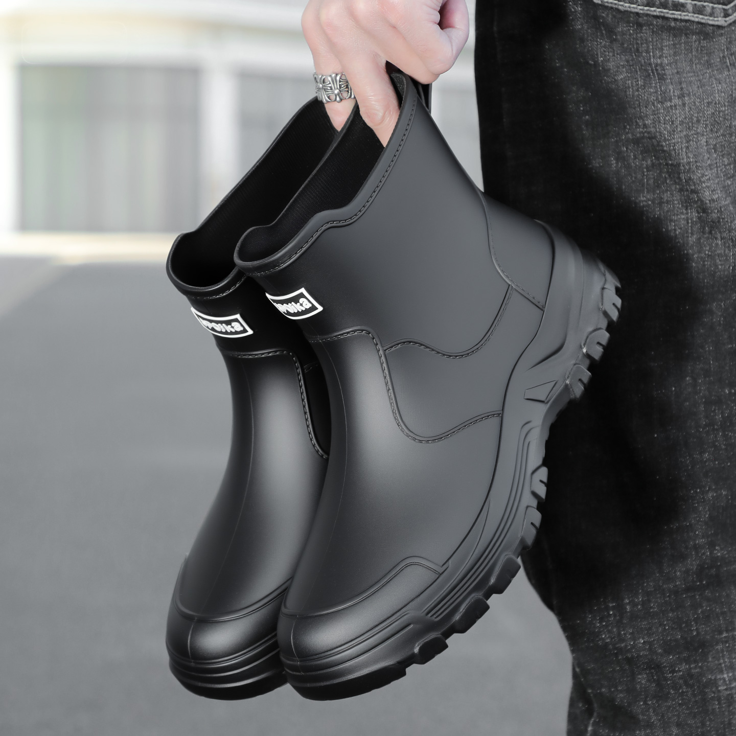 Botas de lluvia a media pantor - Fishing Waders reseña y precio