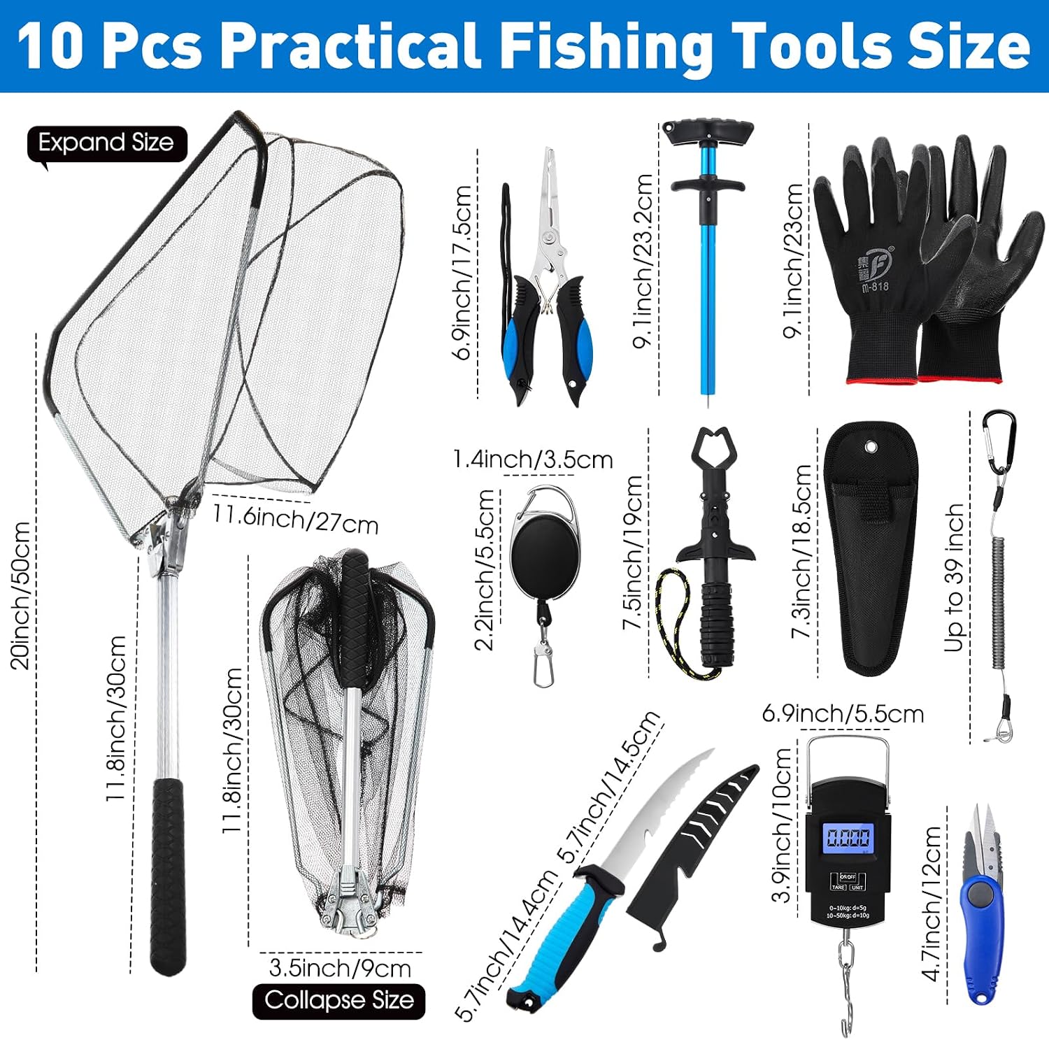 Juego de herramientas de pesca - Fishing Gloves reseña y precio